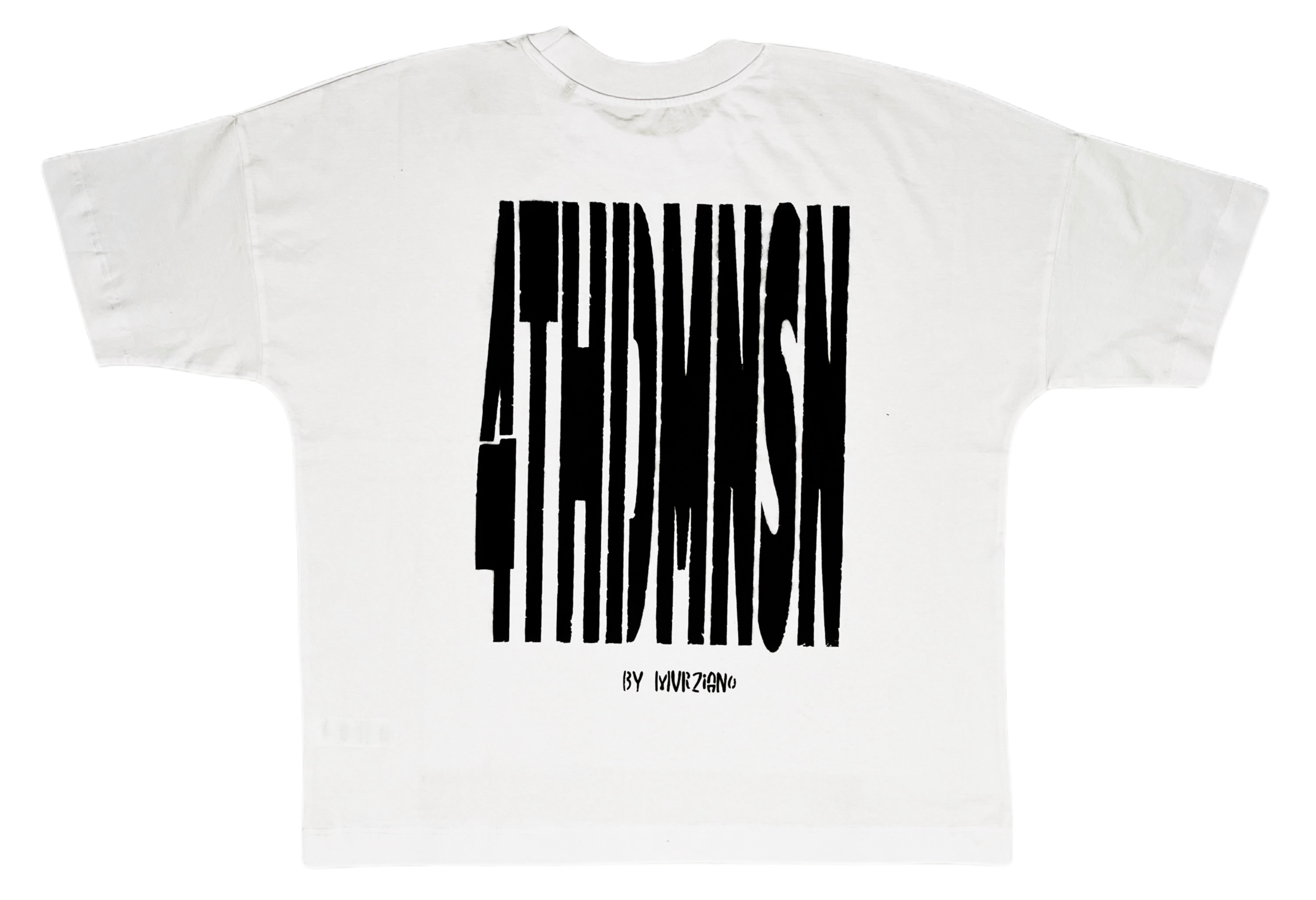 White Staple Tee — 4THDMNSN.